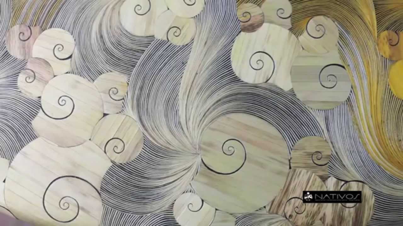 Enchapado en Tamo (straw marquetry)