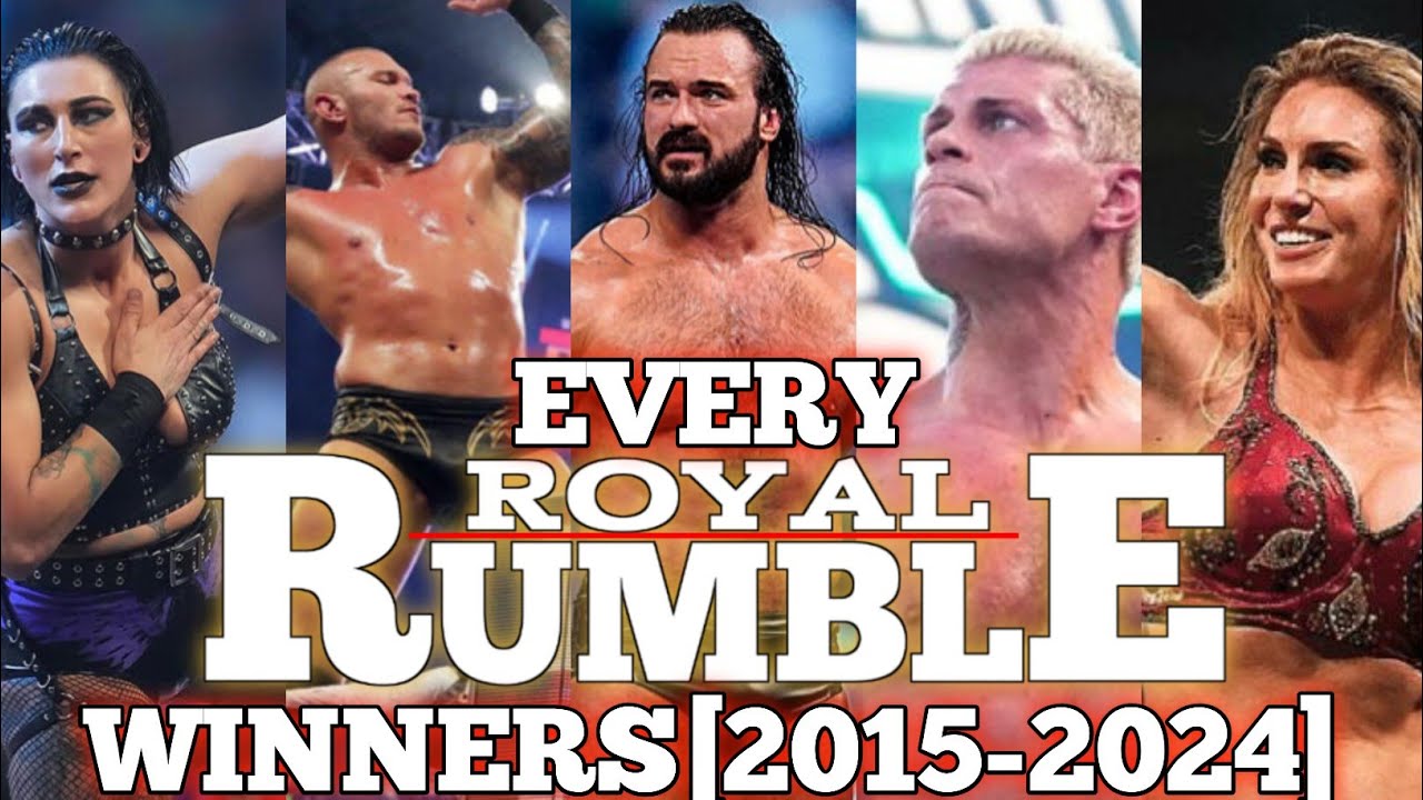 Every WWE Royal Rumble Winners