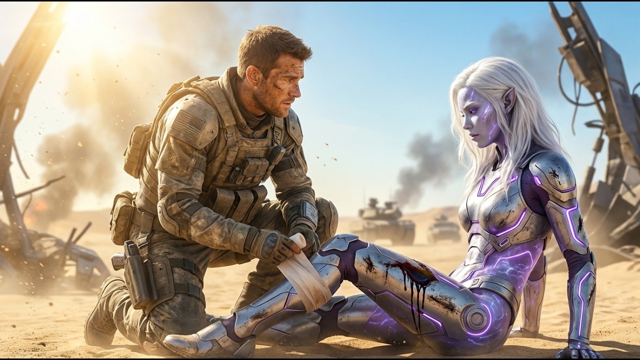Everyone Abandoned the Paralyzed Alien Commander… Until One Human Soldier Made a Shocking Choice HFY
