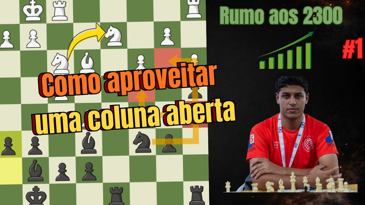 Ele Ignorou a Coluna Aberta no Xadrez… e Pagou Caro! | Rumo aos 2300 #1