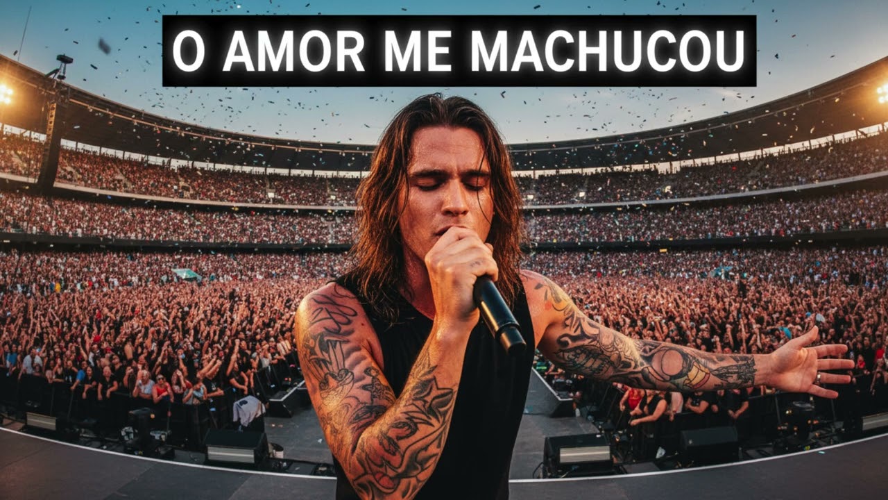 🎤 O Amor Me Machucou – Show Ao Vivo | Rock Romântico Emocional