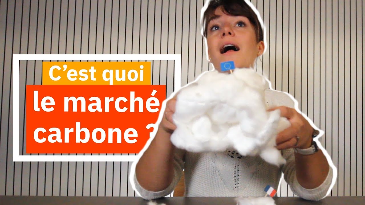 Le marché carbone expliqué avec du coton