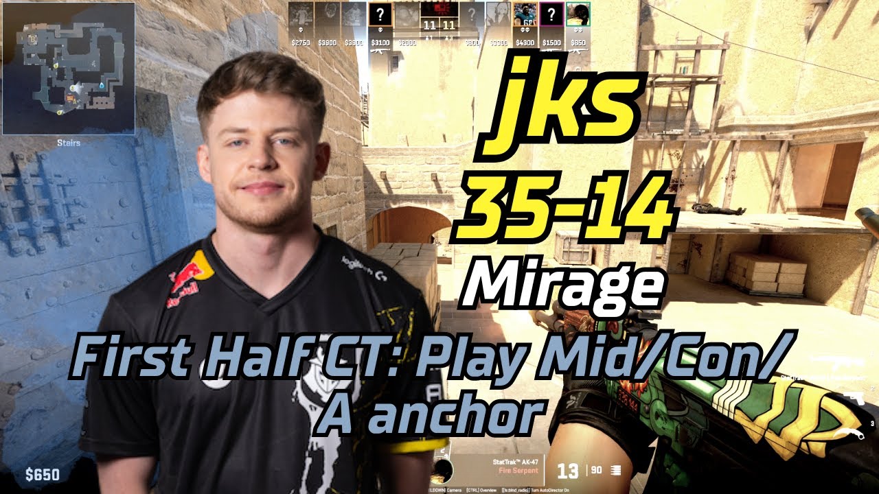 CS2 POV | jks (35-14) (mirage) | FACEIT Ranked | Feb 23, 2024 #cs2 #demo