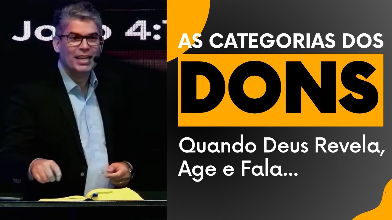 As categorias dos DONS | Junior Fialho #cortesdaunidos #unidosemcristo