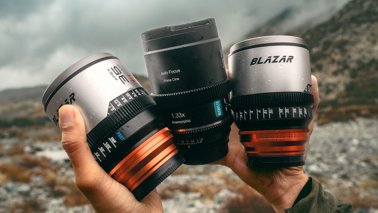 Comparing The First Autofocus Anamorphics | Sirui 40mm VS Blazar Apex 35mm & Apex 50mm