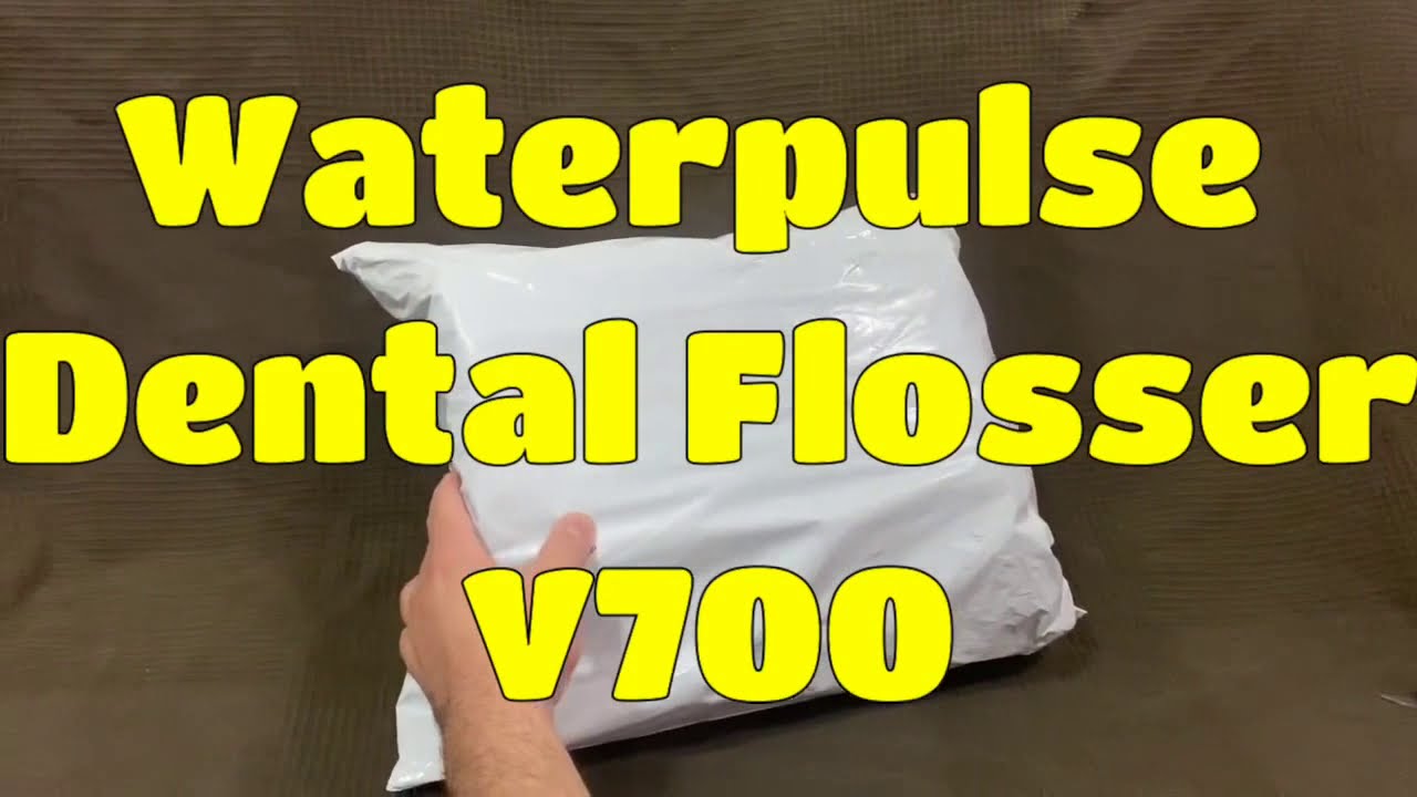 Waterpulse Dental Flosser V700 AliExpress - Unboxing