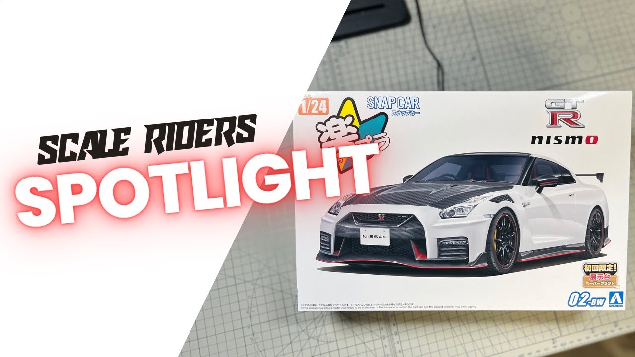 Spotlight Aoshima 1/24 Snap Car R35 NISSAN GT-R NISMO