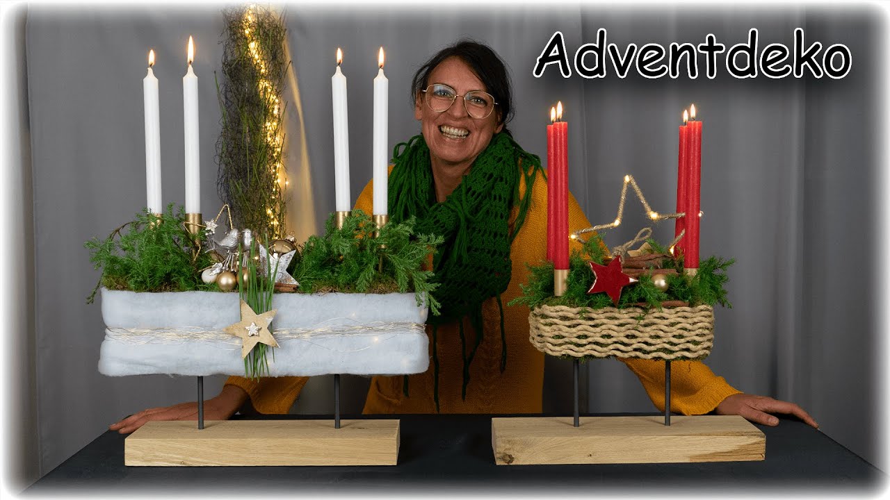 Adventdeko|Blumen und Dekorationen