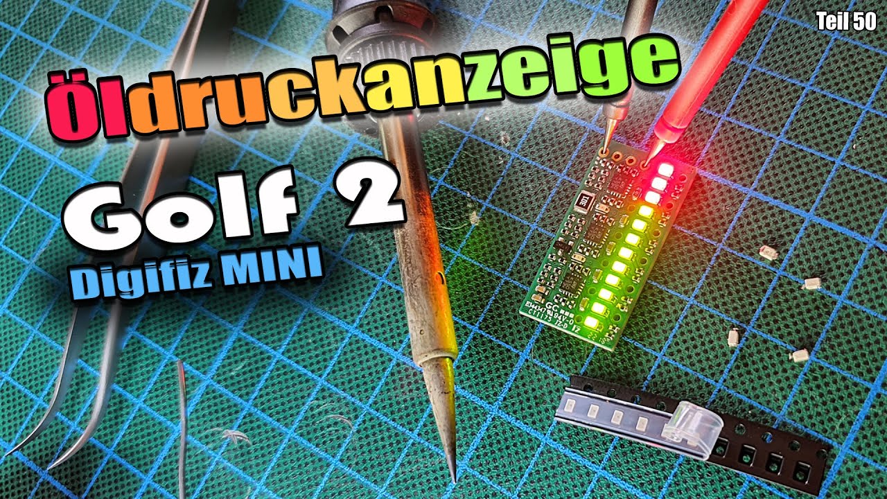 Öldruckanzeige Golf 2 Digifiz Mini
