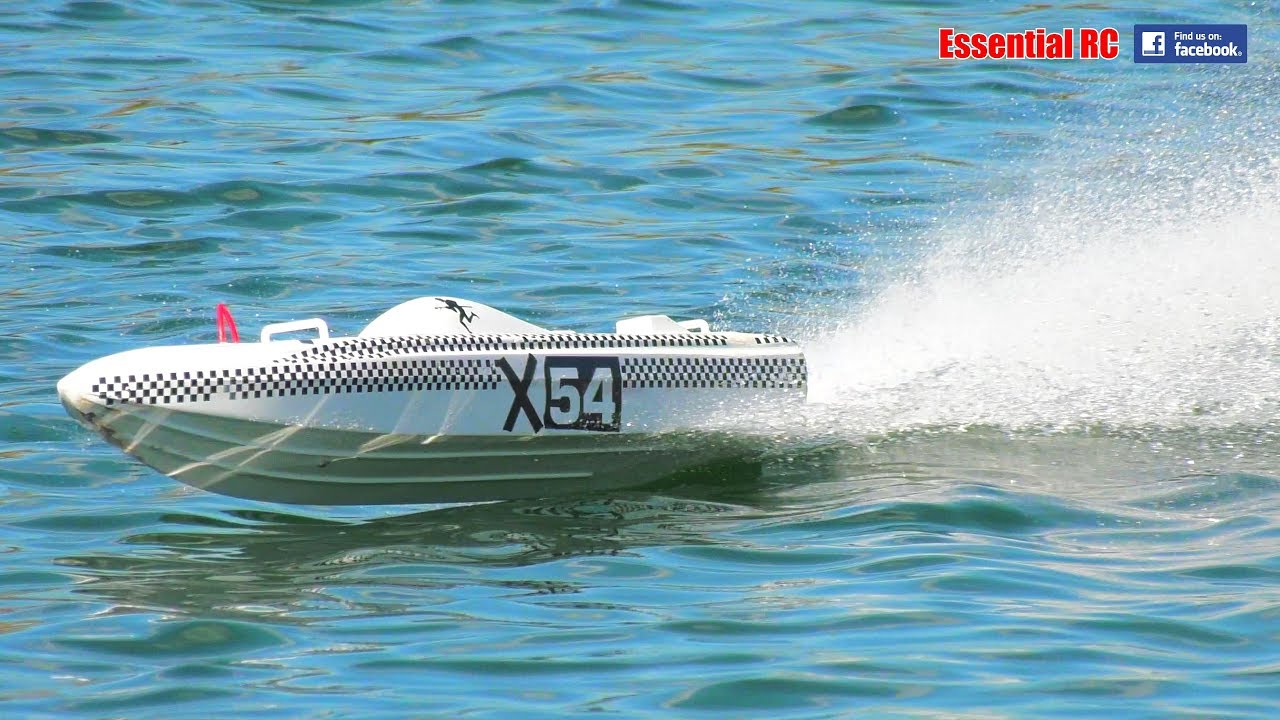 X-54 ELECTRIC Offshore RC Power Boat (HIGH SPEED ENDURANCE RACING)