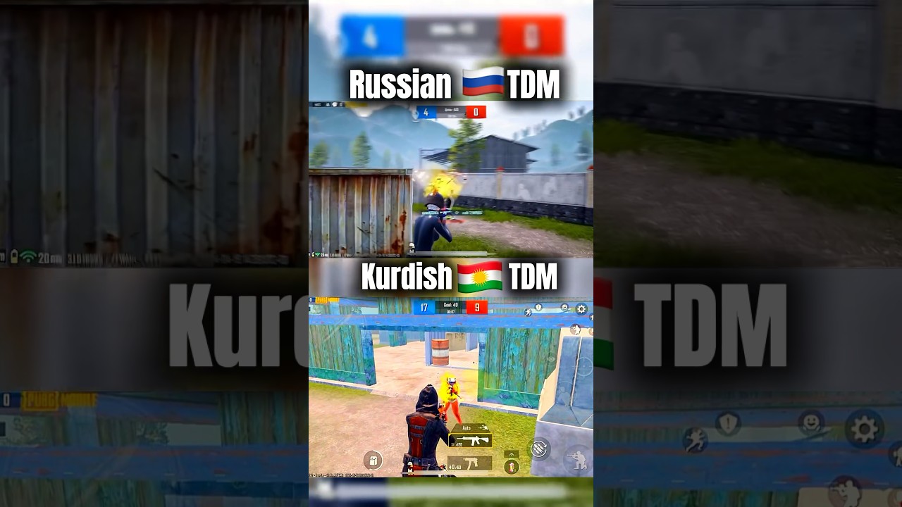 Russian TDM VS Kurdish TDM Pubg Mobile #pubgmobile #bgmi #starcaptain #pubg #pubgindia