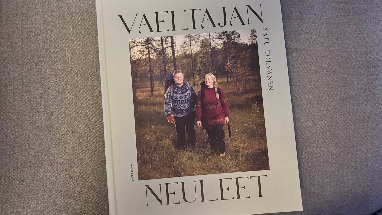 Vaeltajan neuleet - kirjan esittely!