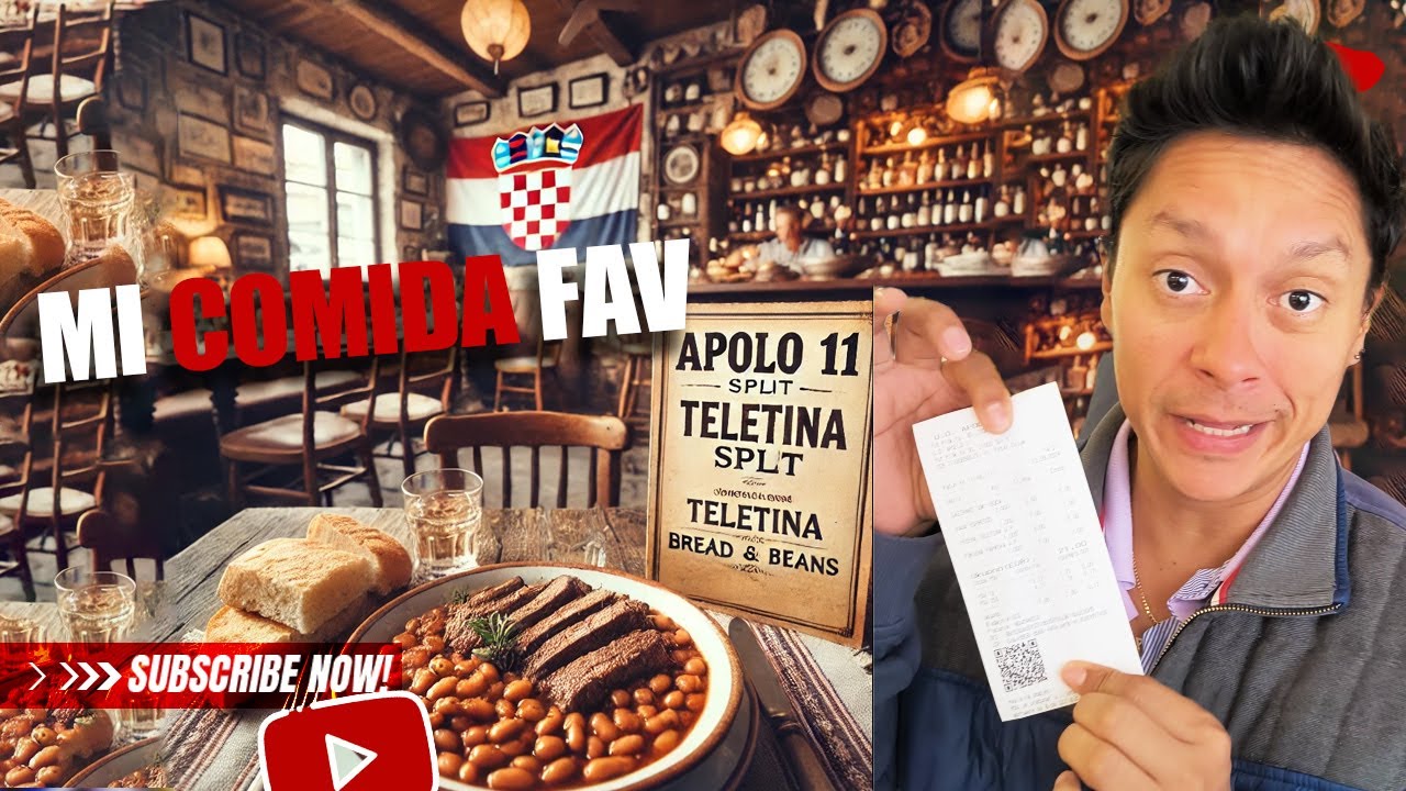 &iquest;Qu&eacute; Comer en Croacia? Prueba la Teletina en Apolo 11, Split (&iexcl;Aut&eacute;ntico y Asequible!)