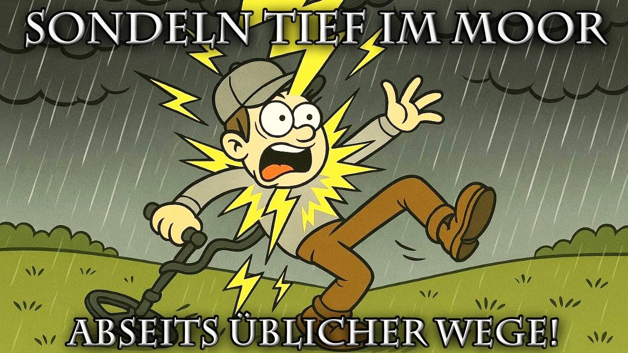 Sondeln tief im Moor bringt den Erfolg – endlich abseits üblicher Wege!