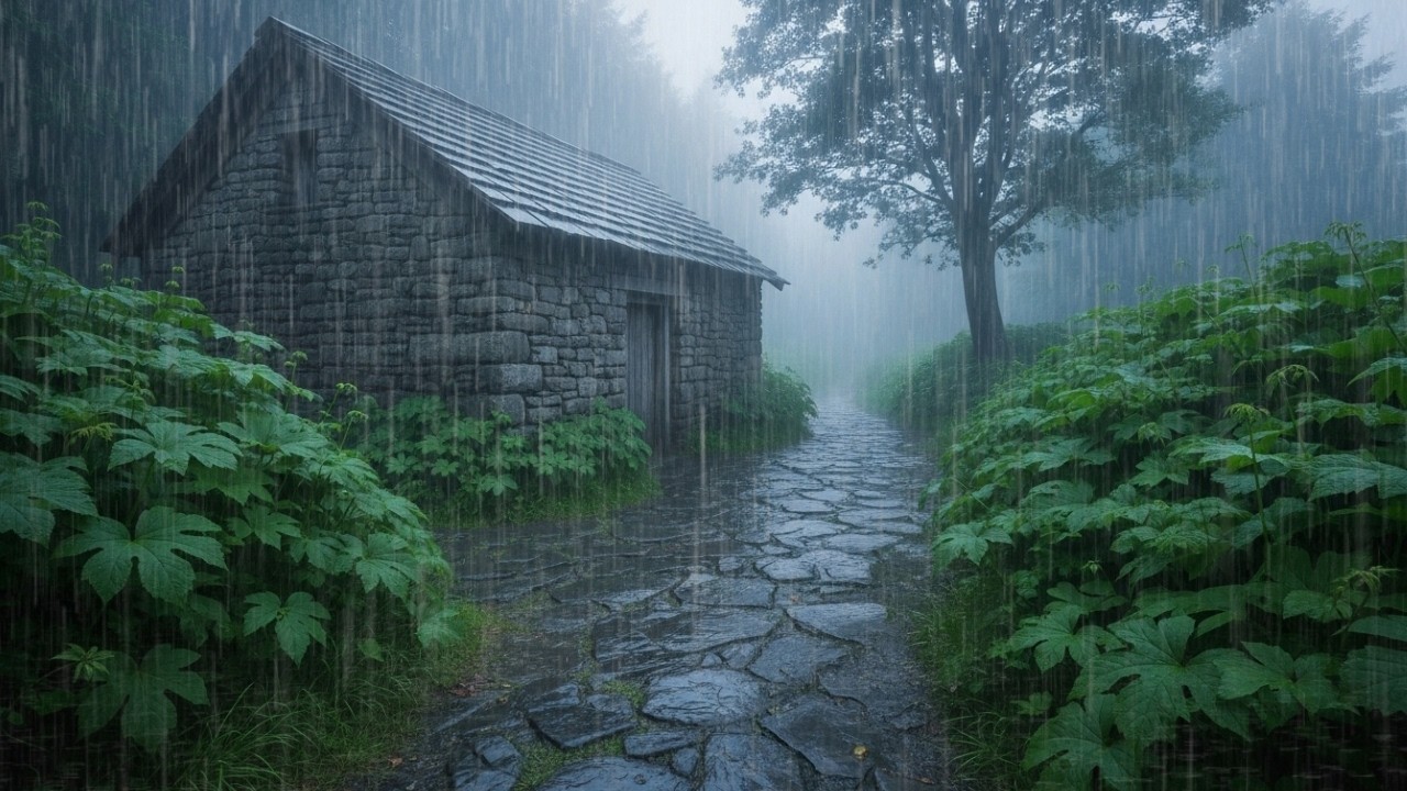 🔴 Relaxing Thunderstorm LIVE 24/7 ⛈️ | Rain Sounds for Deep Sleep All Night