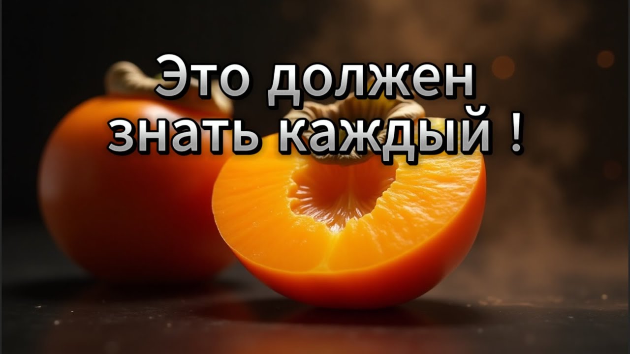 🔥 Шокирующая правда о хурме ! Почему этот фрукт называют &laquo;пищей богов&raquo; ?