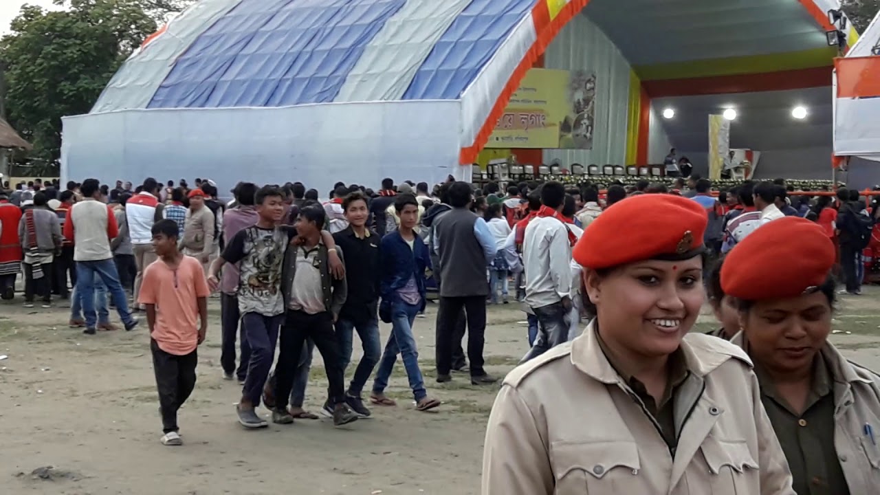 Ghunasuti kendriyo Ali Aye ligang Festival 2020/At Ghunasuti Lakhimpur Assam