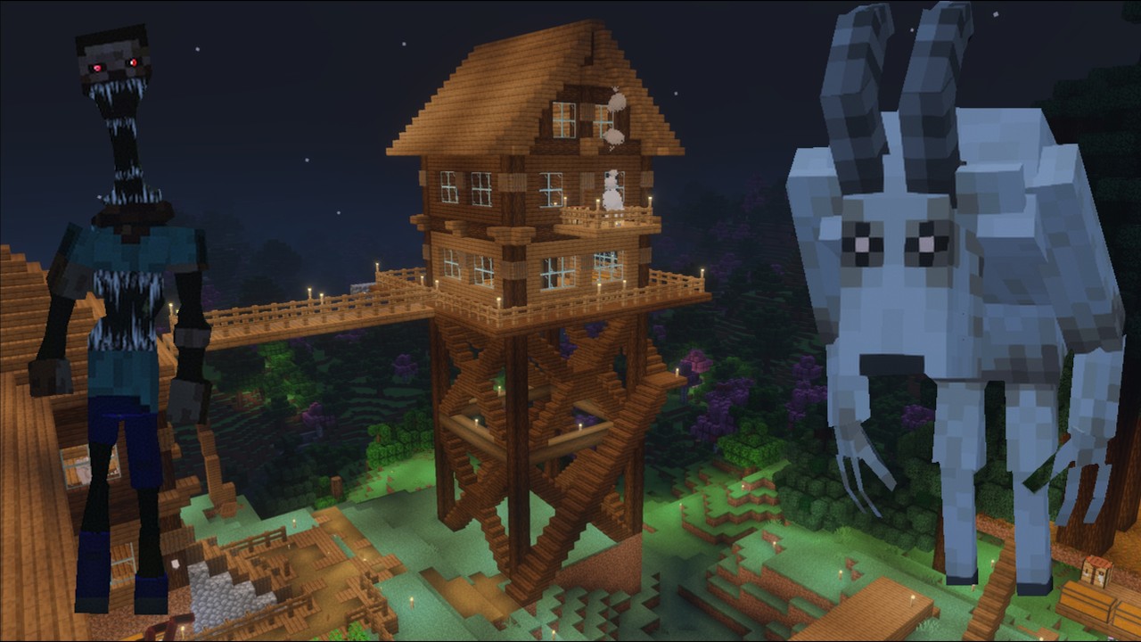 I Addded The Anomaly And The Goatman To My World