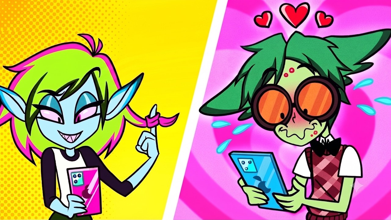 BOO!👹 My Girlfriend Is A Cute Zombie || Crazy Adventure in A Dark Magic World by Teen-Z House