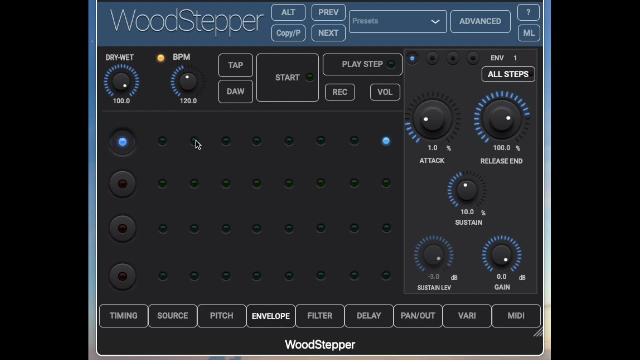WoodStepper 4.0 getting started
