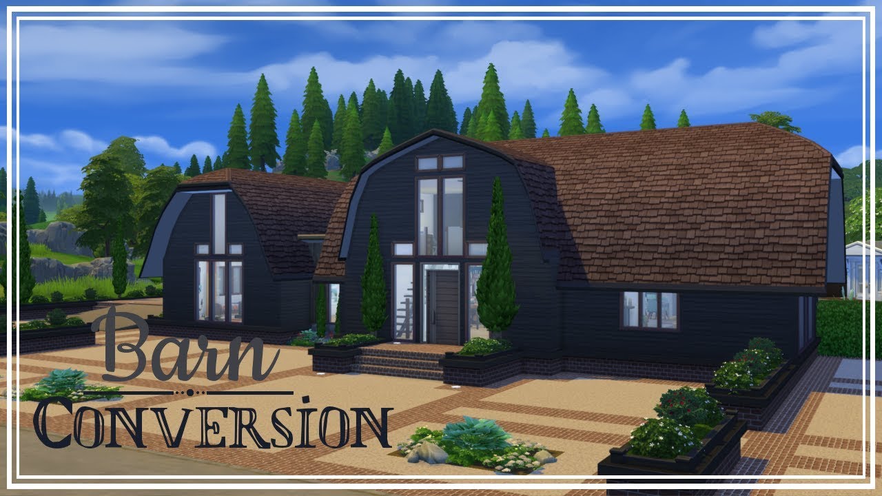 The Sims 4 - House Build - Barn Conversion Part 1