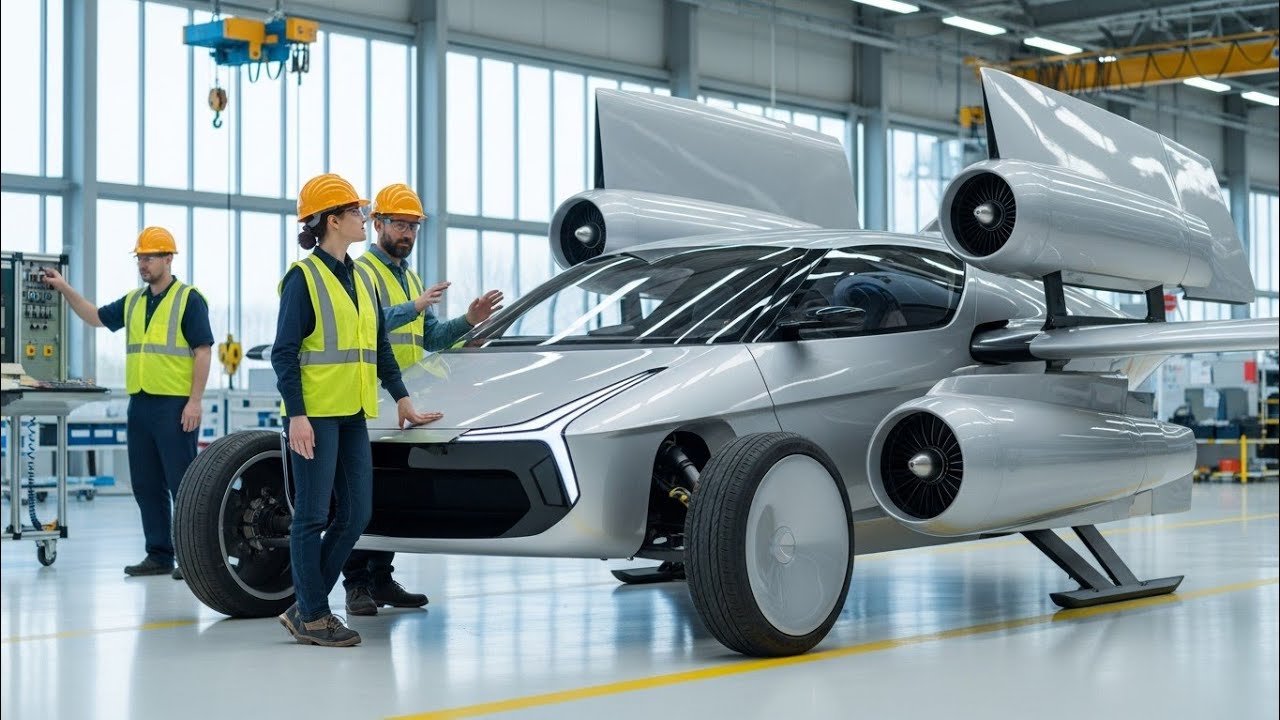 Flying Car Takes First Real Test Flight | The Future of Transportation Is Here
