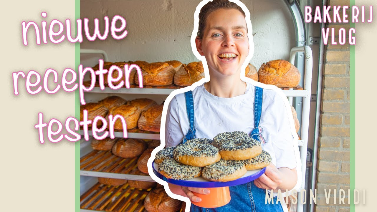 Microbakkerij Vlog #17 | Sourdough bagels testen + onverwachte wending op deegdag 😅