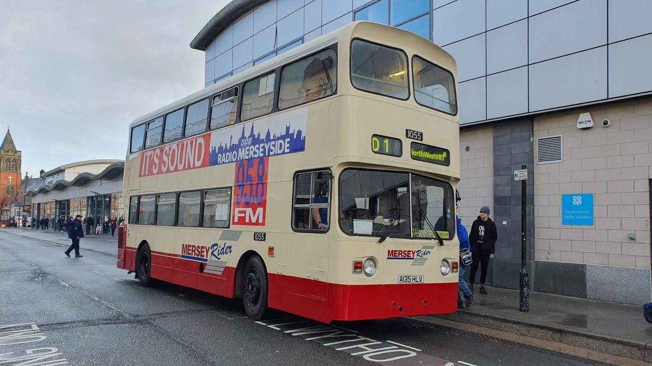 A Step in Time Part 31! MTL MerseyRider Leyland Atlantean/Alexander AL 1055/A135HLV - Route 1