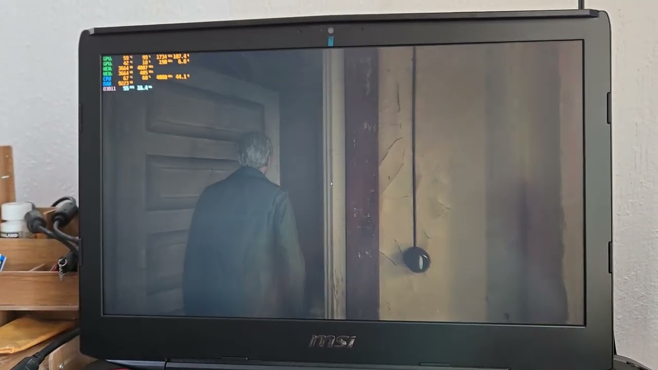 Msi titan gt83vr 6re gtx 1070 SLI, silent hill 2 remake high setting