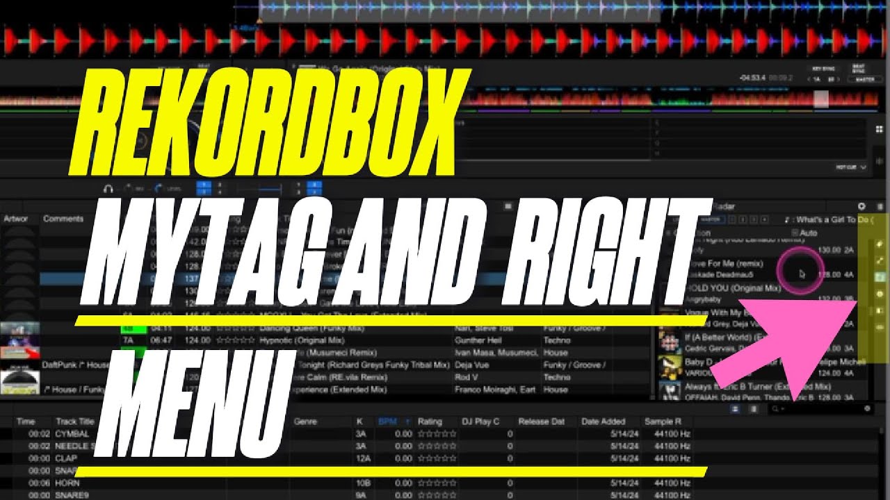 Rekordbox Tips: MyTags , Right-Side Icons, Cue Points -- Organize Your DJ Library the Smart Way