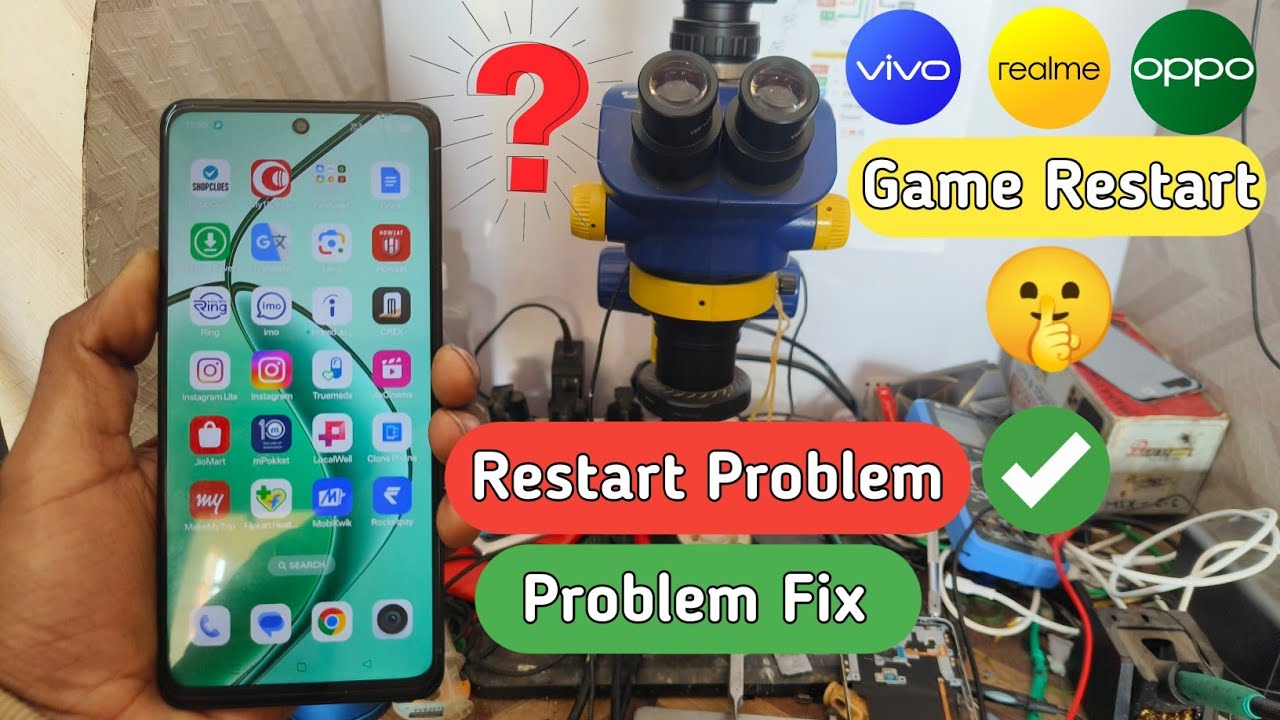 😲 Auto Restart problem ⚠️ | फोन चलते चलते बंद हो जाता हैं  realme c63 restart #repairing #repair