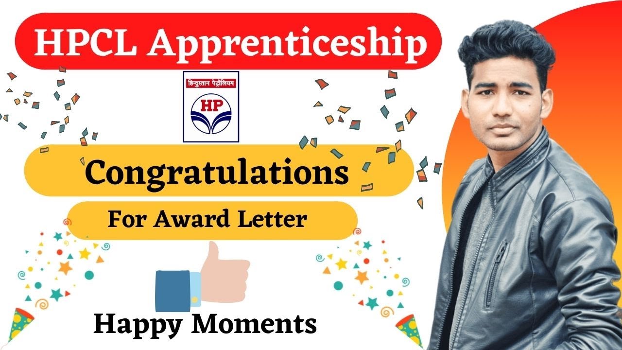 HPCL Apprenticeship 2021 | Congratulations Video | For Getting Award Letter | Main Important News