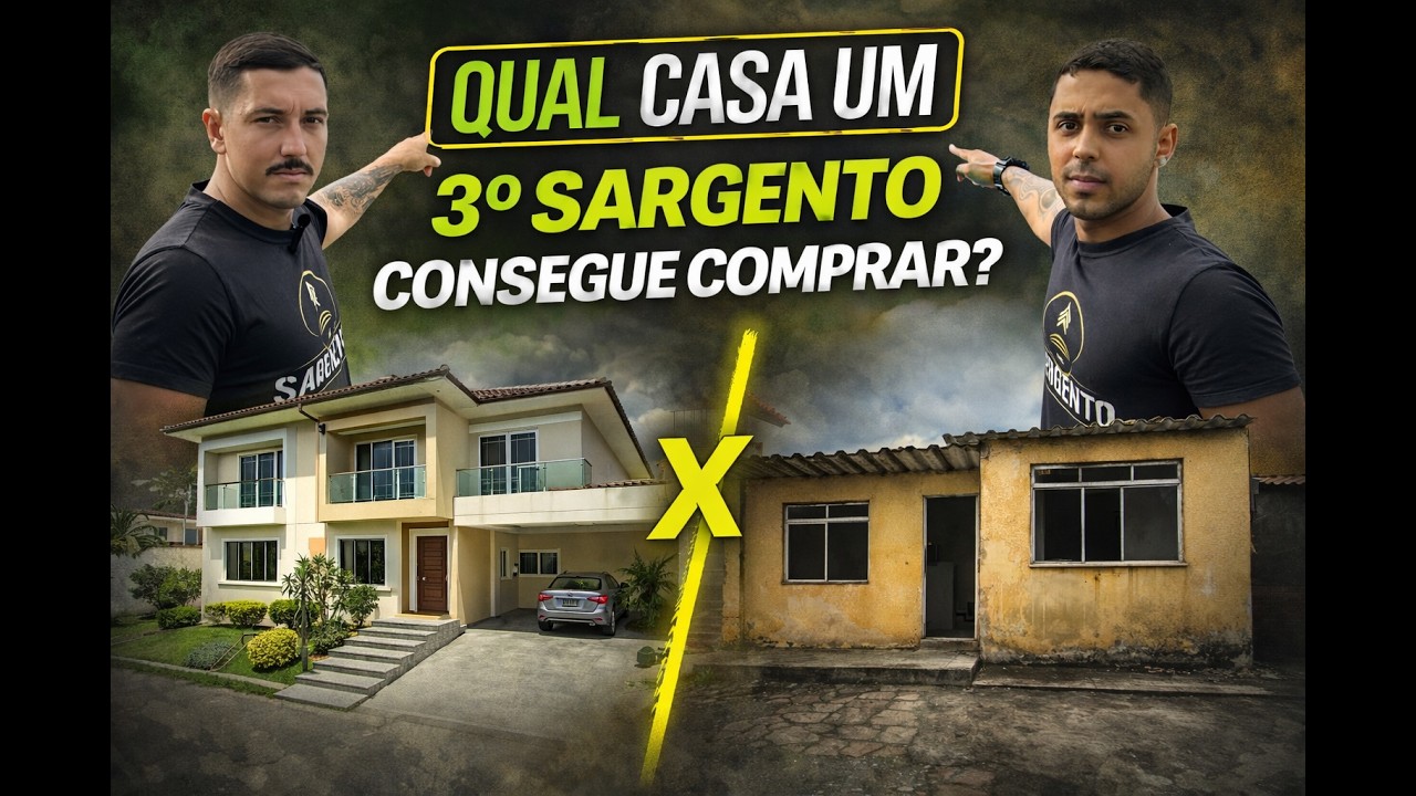 Qual Casa um 3&ordm; Sargento das for&ccedil;as armadas consegue morar?