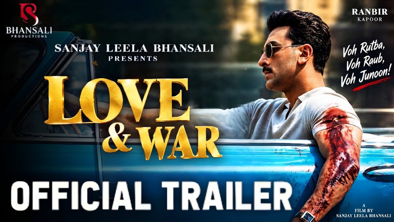 Love And War Official Trailer | Ranbir Kapoor,Alia Bhatt | Love And War Trailer | Love & War Trailer
