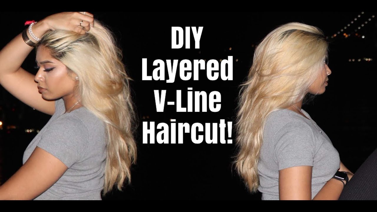 DIY V-Line Layered Haircut ~ MUAriana