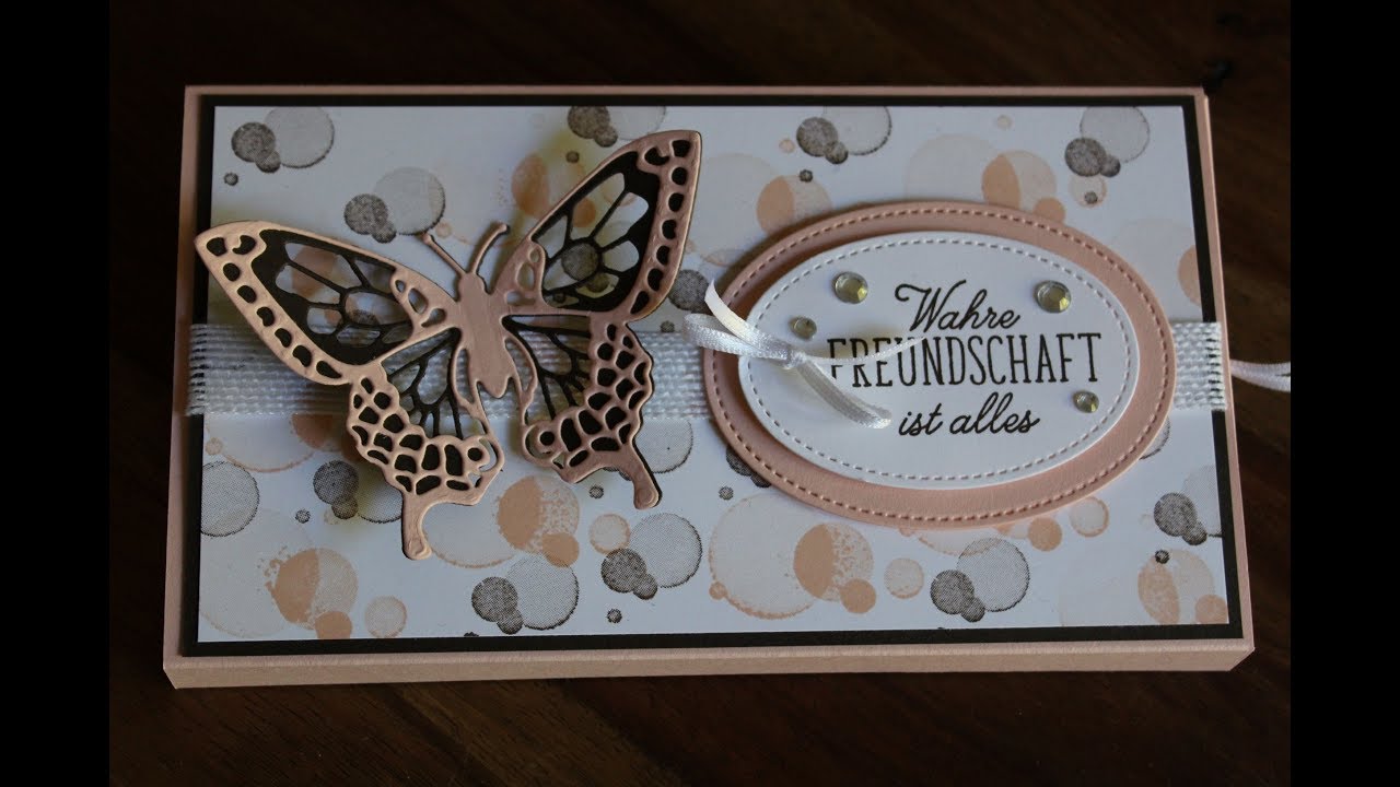 Shadowbox/Bilderrahmen mit Stampin ` UP! Produkten