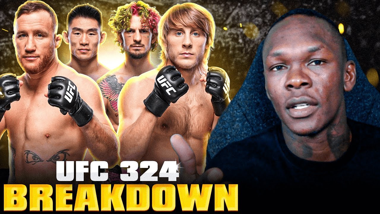 'I Want to see Paddy in DEEP Waters' 🤔 | Israel Adesanya UFC 324 Breakdown & Picks