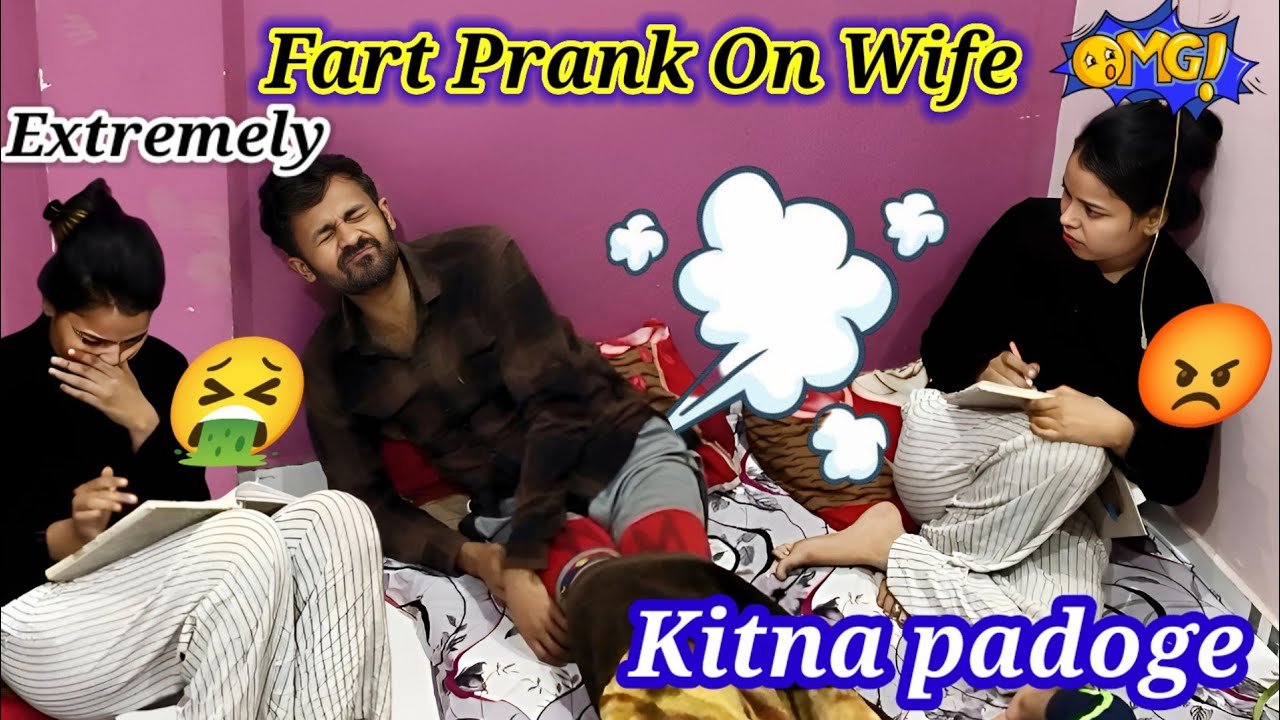 🤣🤣Extremely Fart💨💨 Prank On Wife || Hindi Prank Video #comedy #prank #simmiofficialjhansi 