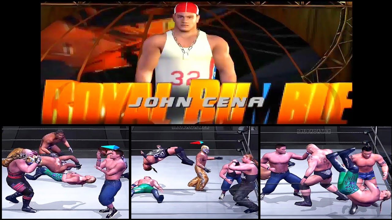🤙John Cena 🔥Royal rumble 🔥WWE👊SmackDown here comes the pain Epic Royal Rumble 1080p 60fps gameplay