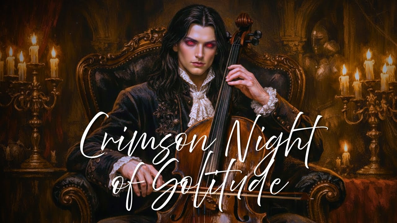Crimson Night of Solitude — Dark Nocturnal Neoclassical Cello