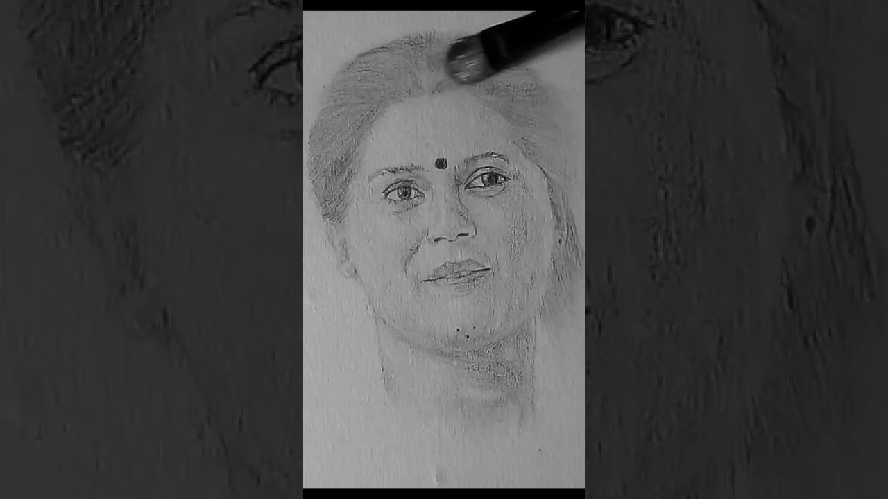 karuna pandey as pushpa impossible drawing 