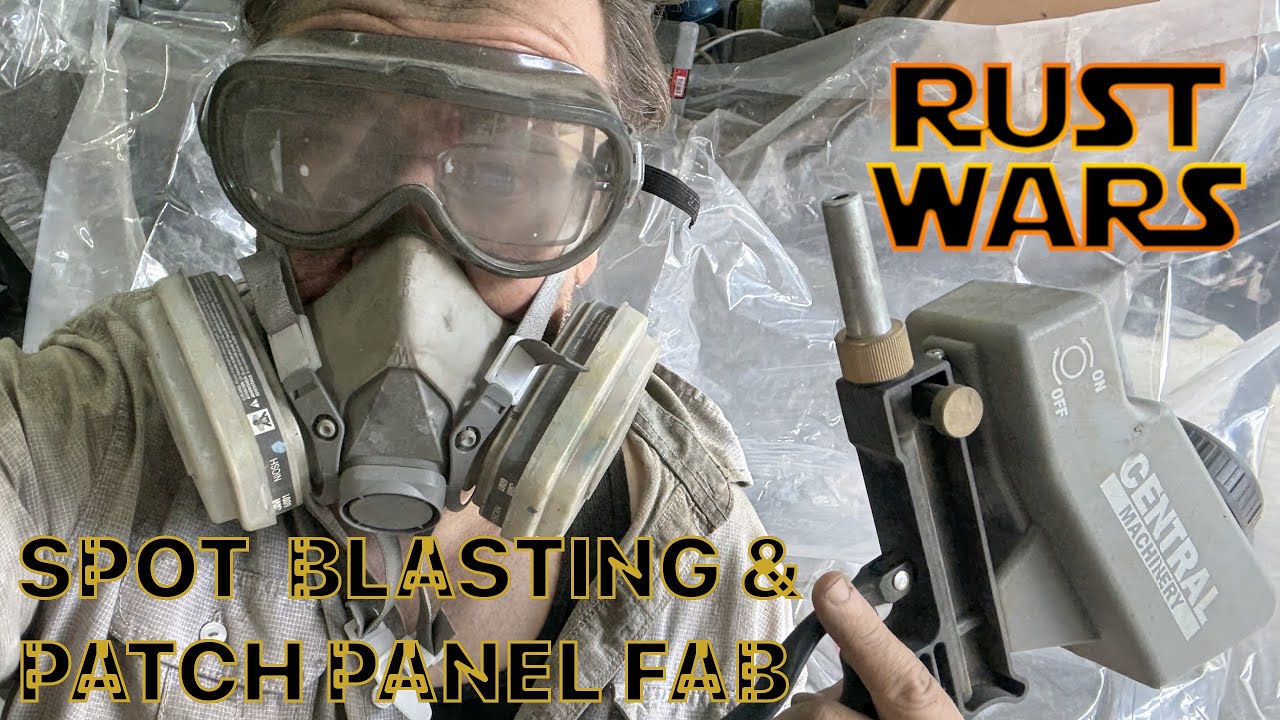 Volvo P1800 Sandblasting and Patch Panel Fabrication