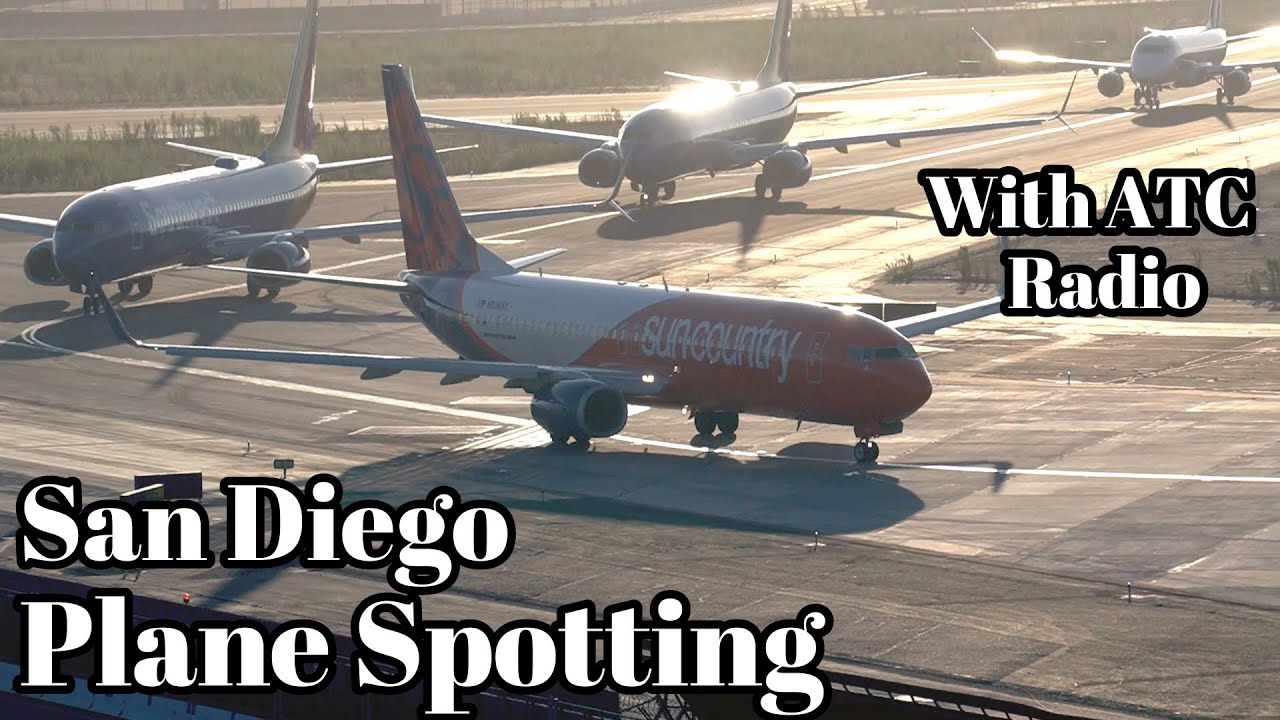San Diego Airport Plane Spotting