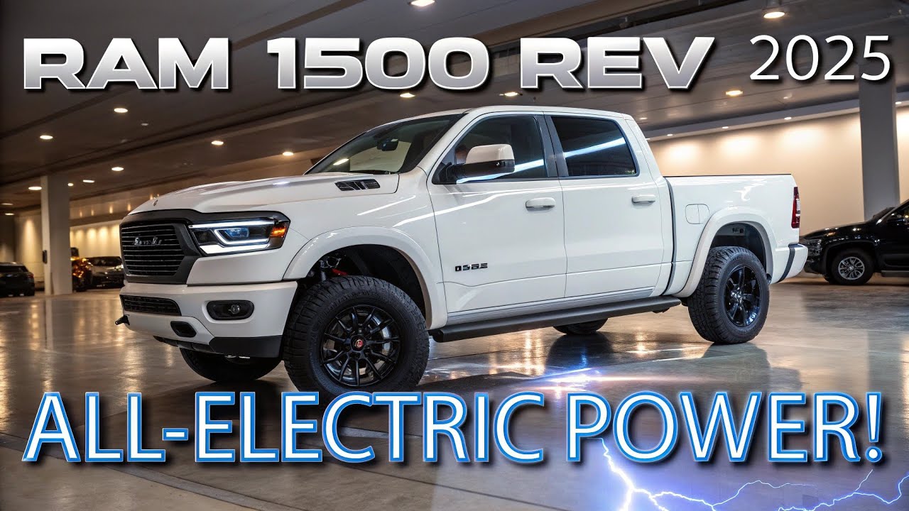 2025 Ram 1500 REV | All-Electric Pickup Truck | Price, Features & Full Review