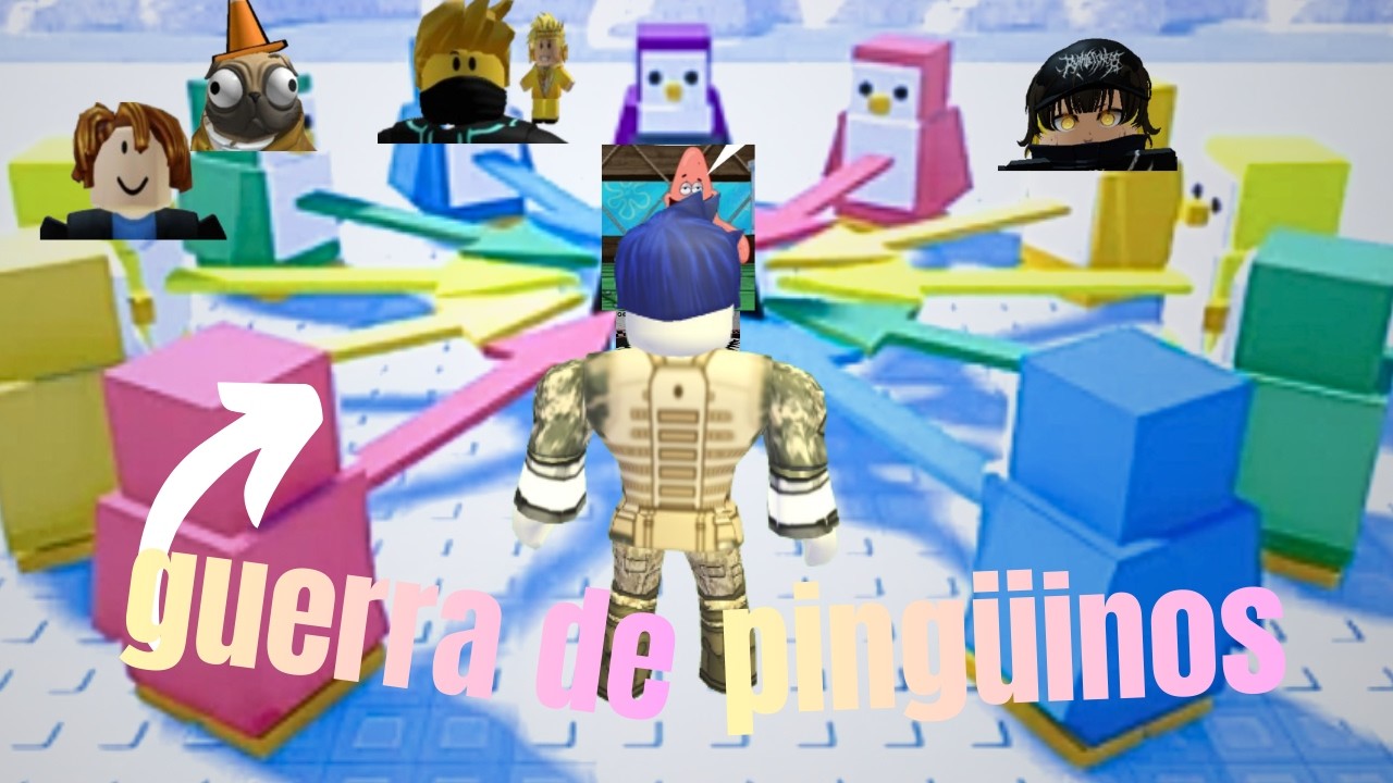 GUERRA DE PINGUINOS CON MIS PANAS!!!