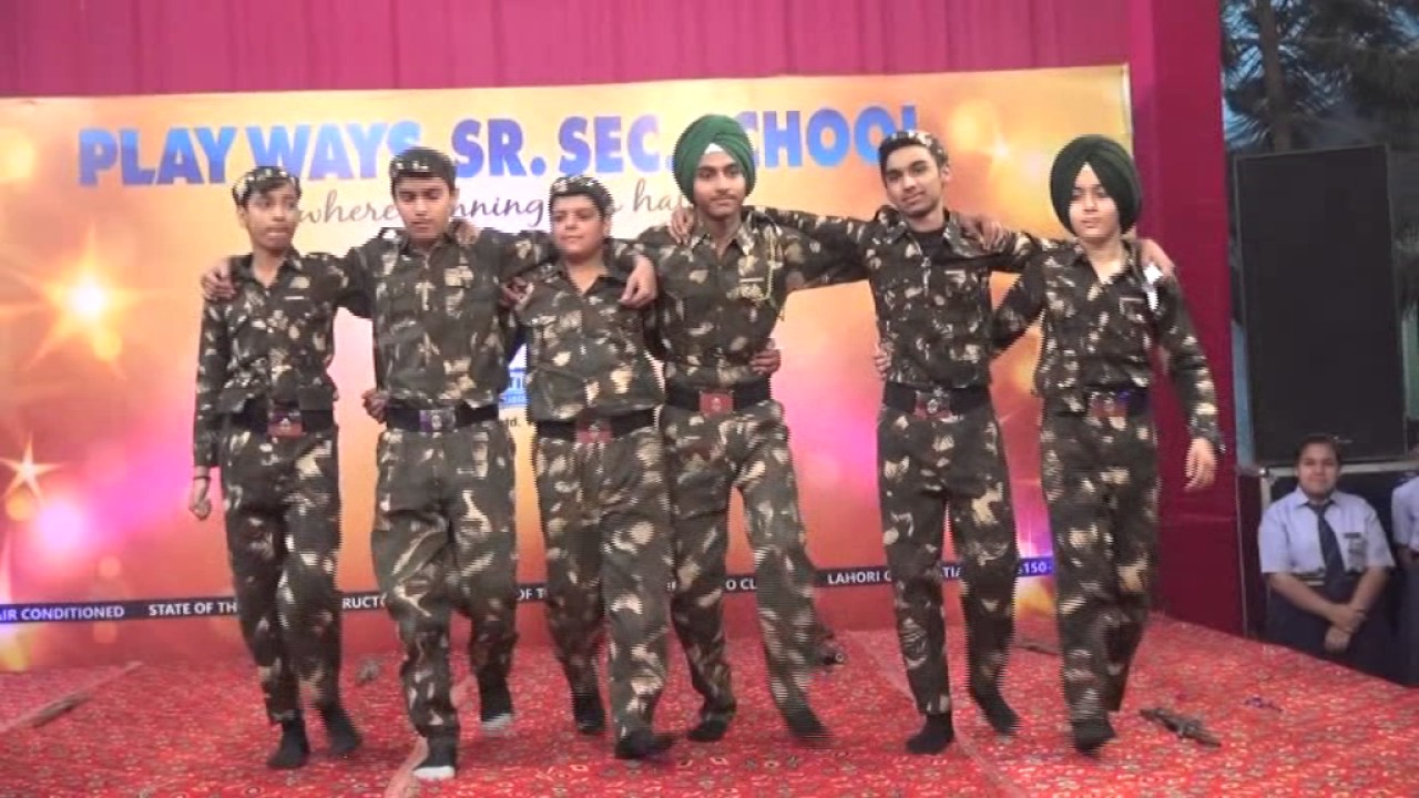 Dance Performance on Prize Distribution Function of PlayWays Senior Secondary School,Patiala