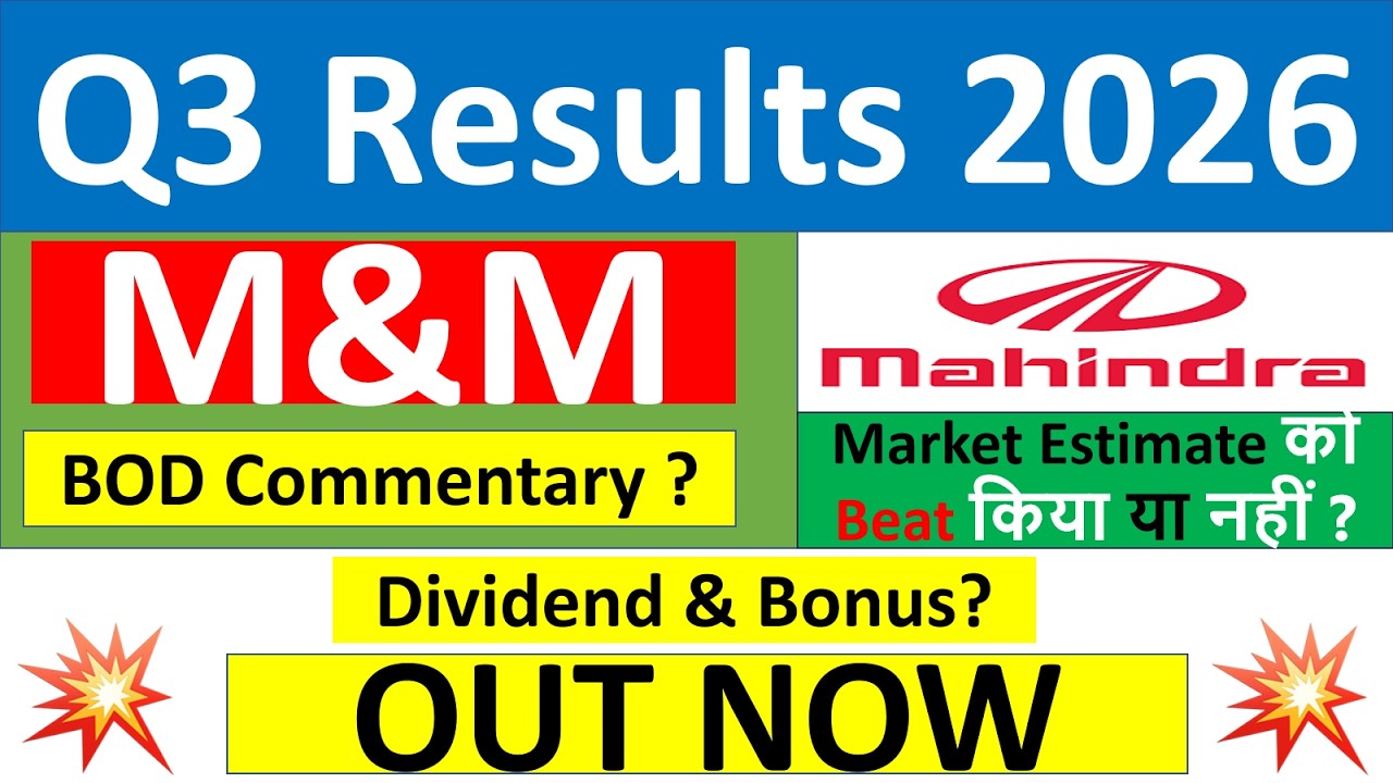 M&M q3 results 2026 | M&M results today | M&M Share News | Mahindra And Mahindra Share latest news