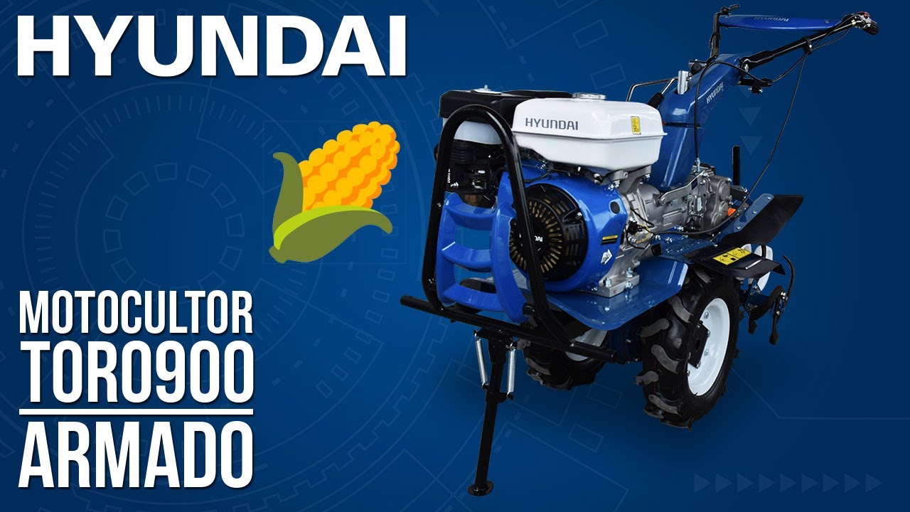 MOTOCULTOR HYUNDAI TORO900 | ARMADO DE EQUIPO🔧