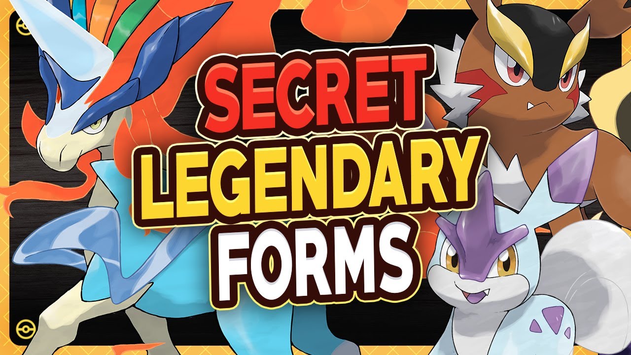 16 SECRET FORMS of Legendary Pokémon That We've Never Seen Before!
