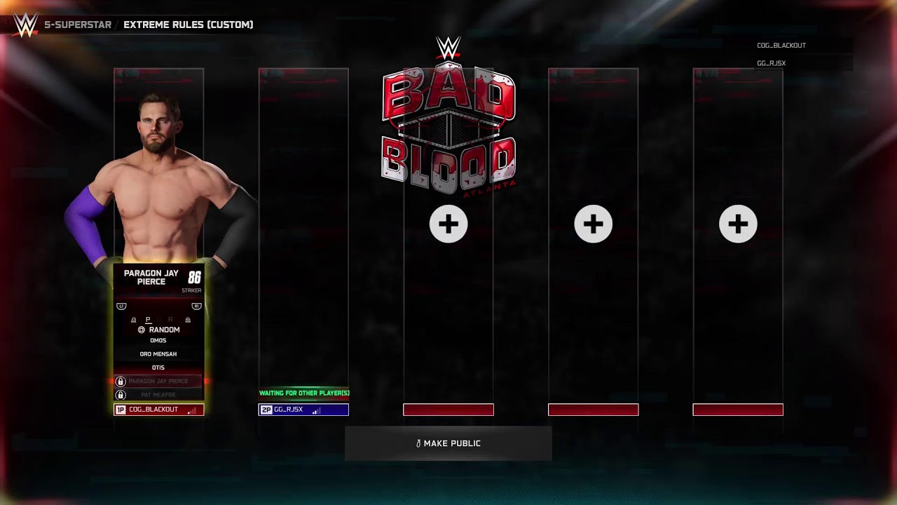 Wwe 2K25 wanna join